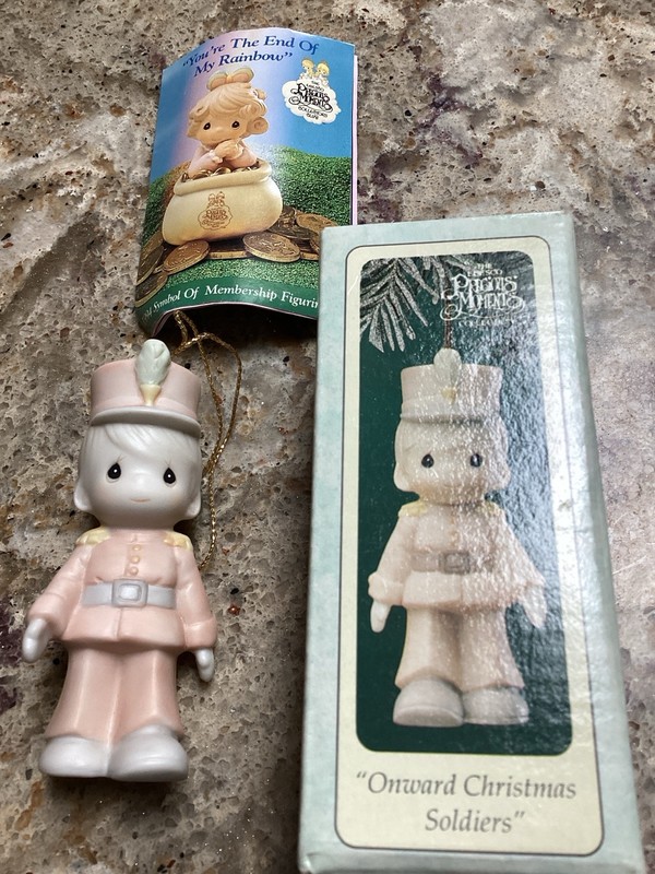 Precious Moments Ornament “Onward Christmas Soldiers”.  #527327.  1994