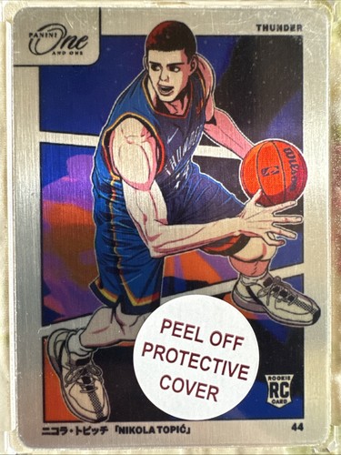 Nikola Topic #13 2024 Panini One and One Manga card