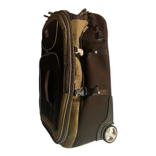 TraVeLPrO LUGGaGE T-PrO NEGRITA 28 PULGADAS EXPANDDaBLe ROLLaBoardD BaG, Negro/Verde Foto 3 de 4