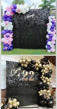 Shimmer Wall Backdrop Black 6x6 New In Box Great For Any Celebration
