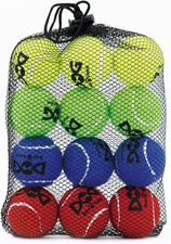 Tennis Balls for Dogs - 12 Pack 2.0'' Durable Non-Toxic Outdoor Dog Toys Balls w
