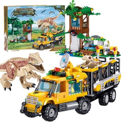 546 Pcs Dinosaurs Building Blocks Set, Dinosaur Toys for Age 6+Years,Dinosaur...
