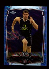 2014 Topps Chrome Green Refractor #113 Jeff Mathews Atlanta Falcons RC