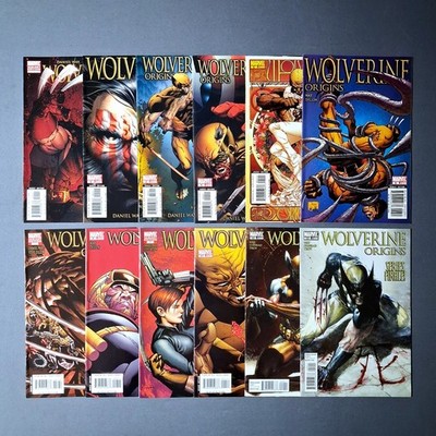 Wolverine Origins #1, 2, 3, 4, 5, 6, 7, 8, 9, 11, 49, 50 ''Mix Lot Of 12'' Marvel 