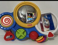 Vintage Fisher Price Activity Center 2003 Lights Up Plays Music