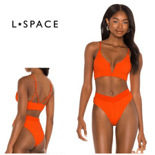New. L SPACE poppy bikini. XS/S. Retails 219