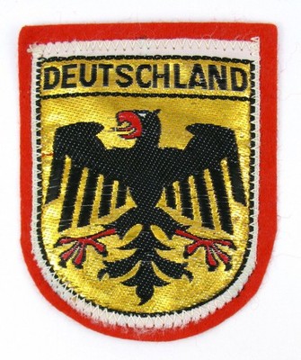 Gesticktes Aufnäher (Patch/Crest embroidered)   ADLER DEUTSCHLAND GERMANY
