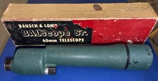 Vintage Bausch  Lomb Balscope Sr. 60mm 30x Telescope Original Box No Manual