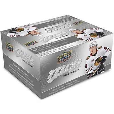 2026-27 Upper Deck MVP Hockey Trading Cards 36 Pack Factory Sealed Retail Box
