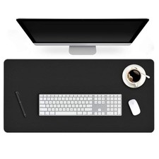 24 X 60 Inch XL Desk Mat Desktop Protector Non-Slip PU Leather Desk Pad Blott...
