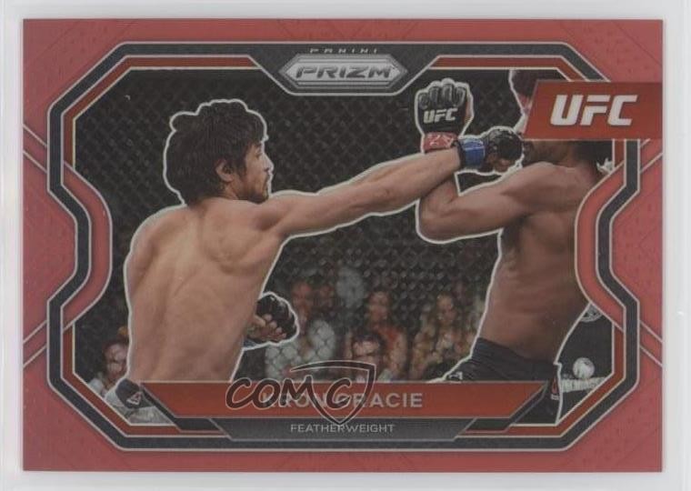2021 Panini Prizm UFC Red Prizm /275 Kron Gracie #114 7m3