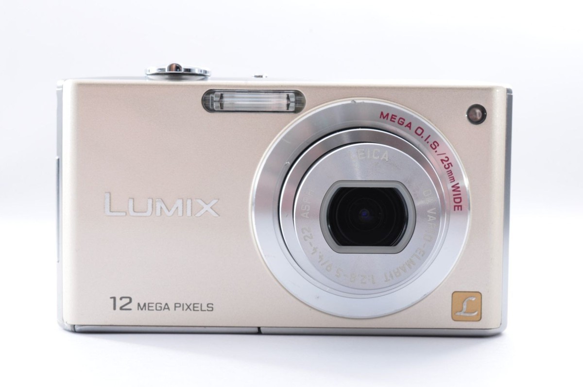 Panasonic LUMIX DMC-FX40 Digital Camera Gold Compact Model Tested