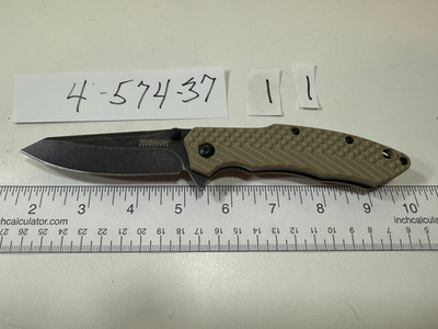 KERSHAW 1308TANBW SPECIAL RARE COLLECTOR 8Cr13MoV BLADE $49 OBO UNIQUE