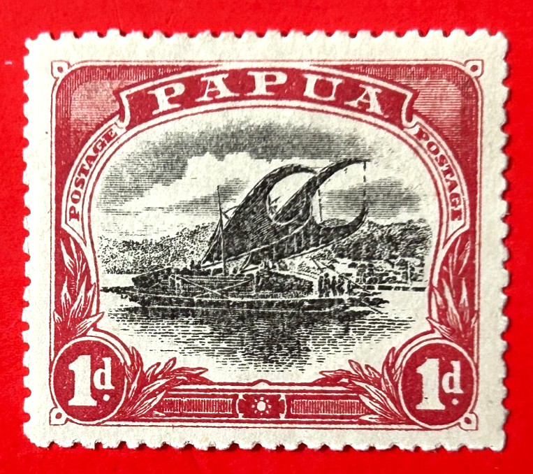 PAPUA Sc#35 Sg#60 Perf:12 1/2 Mint VLH mark OG VF (O-304)