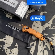 Benchmade 290BK-1 CPM-M4 Full Immunity Flat Dark Earth Aluminum Pocket Knife