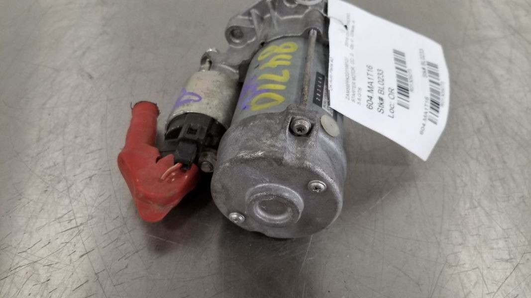16 2016 MASERATI QUATTROPORTE GTS 3.8L ENGINE STARTER MOTOR 