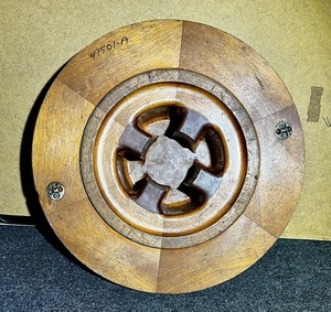 Vintage Old Foundry Mold  Pattern for Casting- Compressor Part Inside Head 
