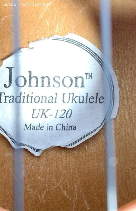 Johnson Traditional Ukulele UK-120 In Soft Case - Image 4 of 4