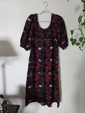 Rachel Comey X Target Dress Women Size 2 Floral Romantic Peasant Whimsical Maxi