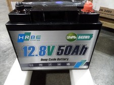 12V 50Ah Deep Cycle Battery Lithium BMS Iron Phosphate LiFePO4 Battery For RV