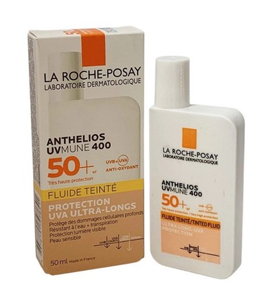 La Roche-Posay Anthelios UVMune 400 SPF 50+Tinted Fluid Sunscreen 50ml EXP 09/28