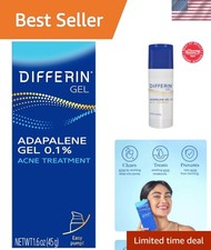 90-Day Acne Treatment Gel with 0.1 Adapalene for Sensitive Skin Care