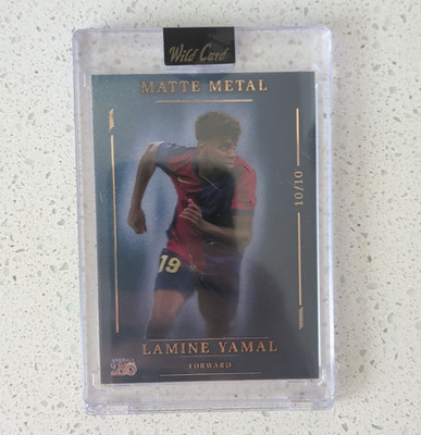 Wild Card Matte Metal Lamine Yamal FC Barcelona MM250BMa1-LY 10/10