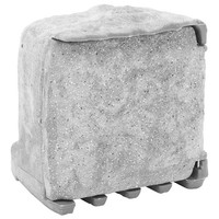 AußEnsteckdose Mit Erdspieß 4-Fach Steinoptik