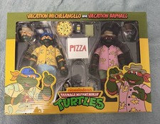 NECA Teenage Mutant Ninja Turtles 7 Vacation Michelangelo And Raphael Sealed