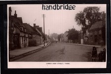 Thame - Lower High Street - real photographic postcard
