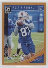 2018 Donruss Optic Rookies Orange Prizm 155/199 Austin Proehl #119 0c2