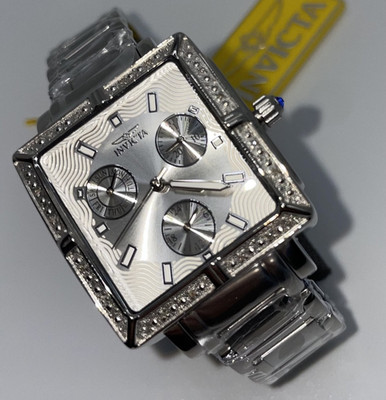 Invicta Wildflower 0.07 Carat Diamond Women's Watch - 32.6mm, Steel (5377)