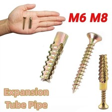 Metal Expansion Tube Pipe Screw Assortment Kit Fasteners Kit Self Tapping Screw
