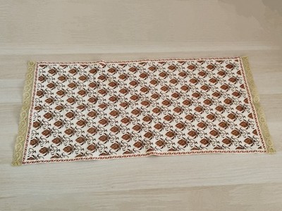 Super Vintage altgriechisches Leinen weiche Handarbeit bunte Handarbeit Stich Textil