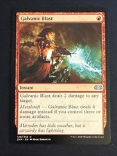 1x Galvanic Blast (125) Double Masters LP MTG Magic the Gathering x1 MKE