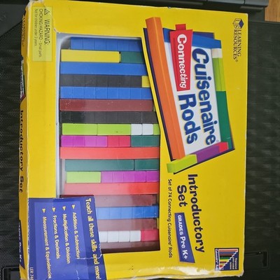Learning Resources verbindende Cuisenaore-Stangen nicht vollständig