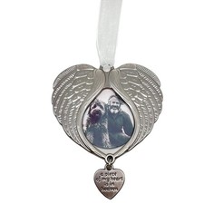 Christmas Ornaments Angel Wings - New A Piece of My Heart is in Heaven Orname...