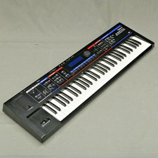 Roland JUNO-Di 61-Key Mobile Synthesizer Keyboard Black w/ AC Adapter Very Good