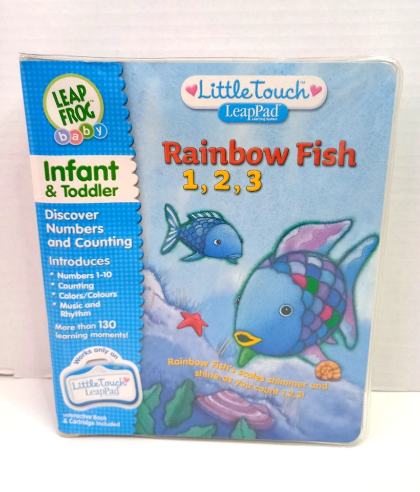 Little Touch LeapPad Dora Explorer A Gift From Big Sister & Rainbow Fish 1 2 3 - Image 2 of 4