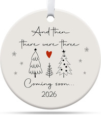 Expecting Baby Ornament 2026, Pregnancy Announcement for