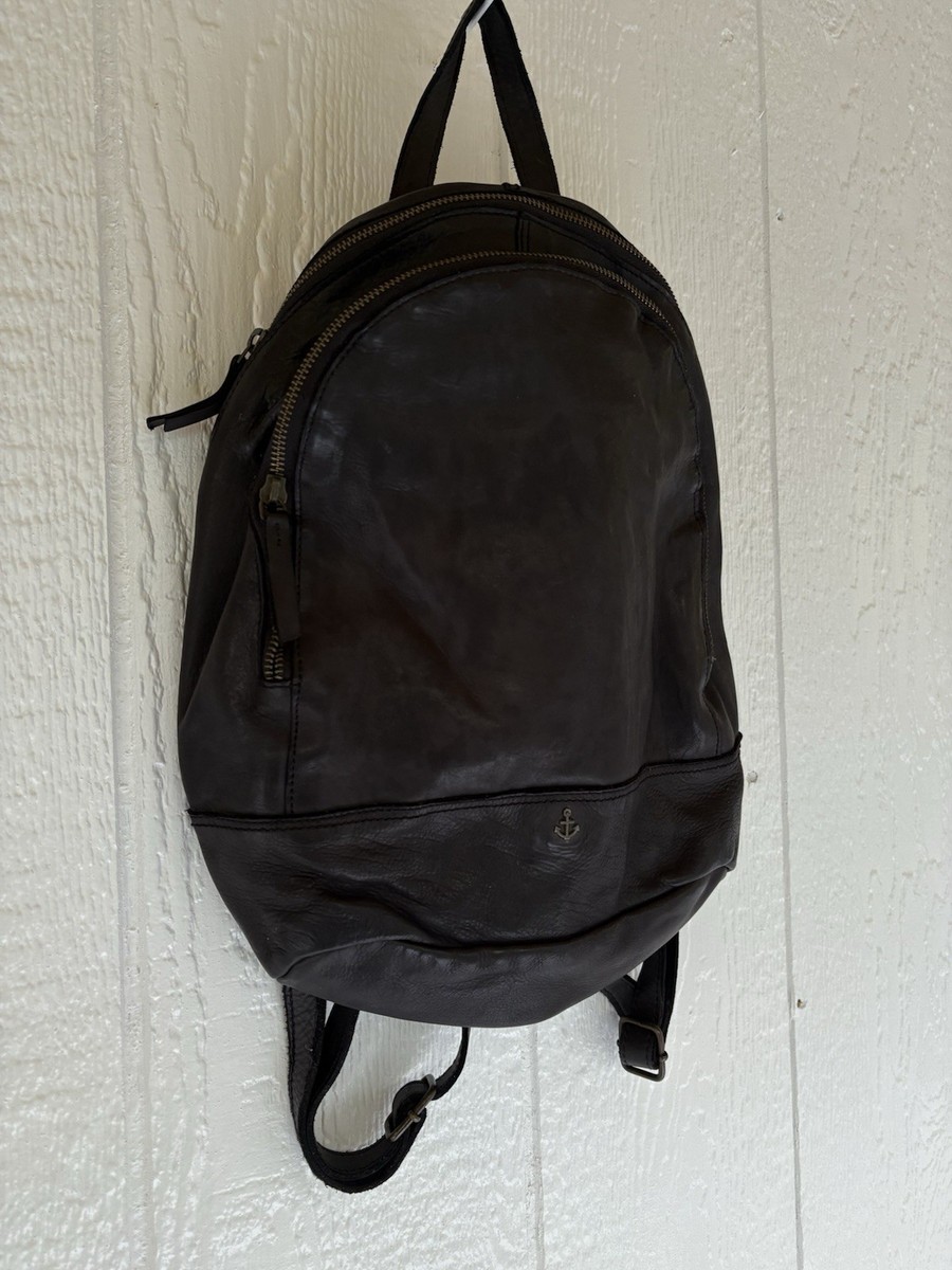distressed leather backpack Handcrafted Work Travel 18SKB04 This versatile leather bag is ideal for school Brown Leather Backpack: OC PACK