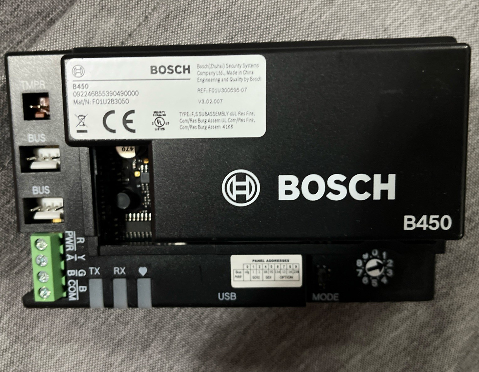 Bosch B450 Conettix plug in communication interface, USED