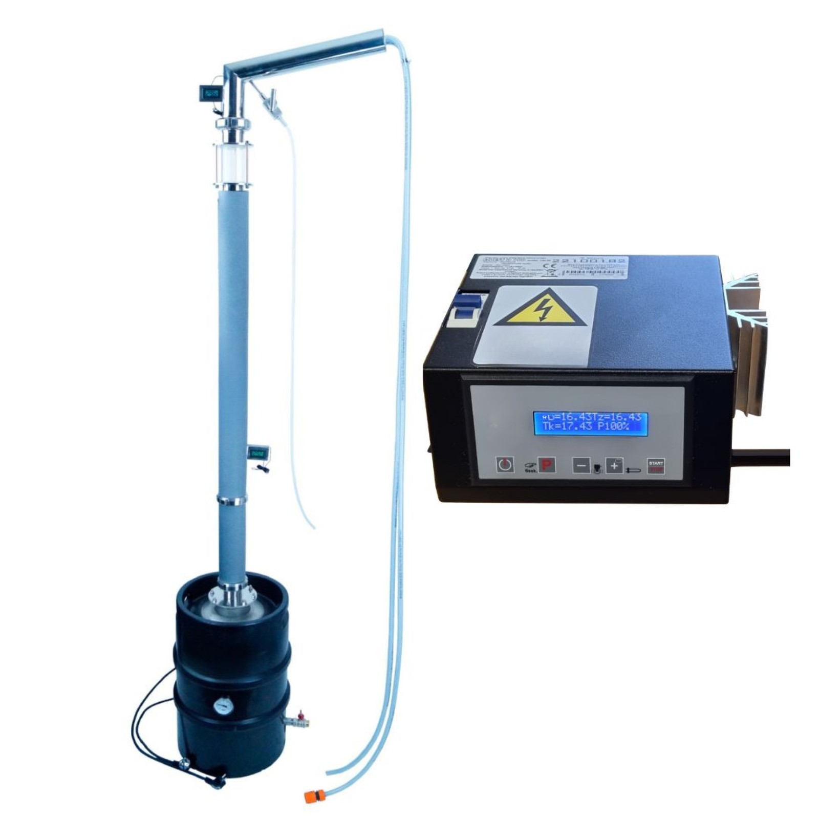 Aabratek Premium Elektro-Destilliergerät 50L – Destillierapparat