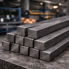 Barra Quadra in Acciaio Inox Aisi 304 Da 6 a 50 mm in diverse lunghezze
