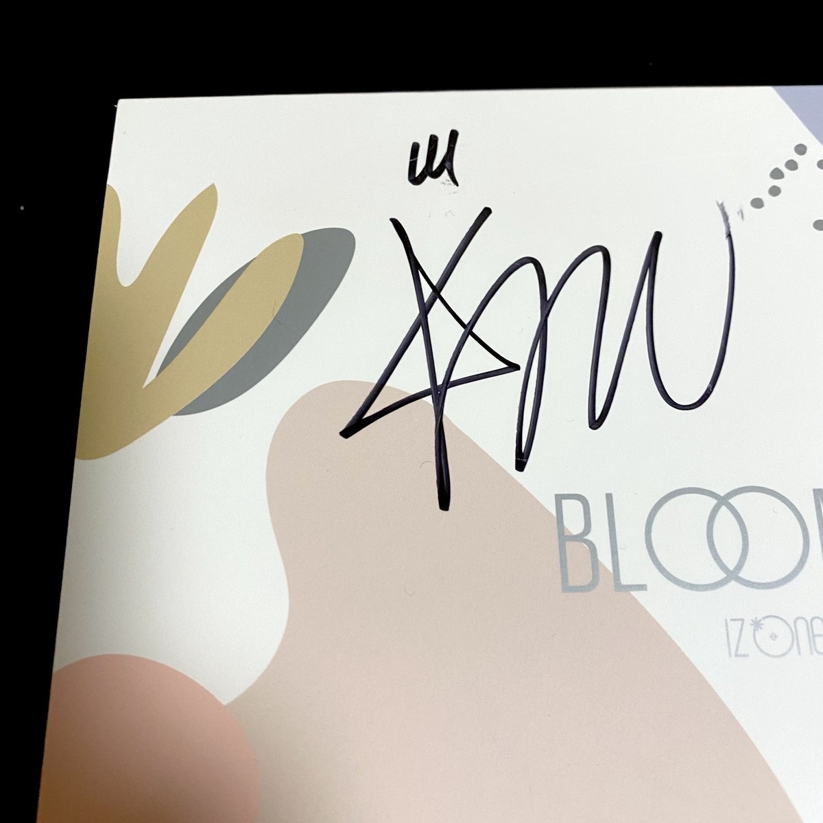 IZONE BLOOM*IZ autographed signed Chaewon + Photocards set IZ*ONE