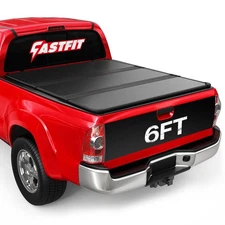 Soft Roll Up Tonneau Cover for 05-15 Toyota Tacoma 6-ft Bed with Track System