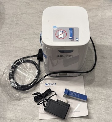 SoClean 2 Automated Sanitizing Machine w/ Adapters