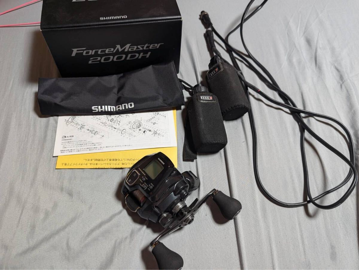 Shimano 21 Force Master 200DH Electric Reel New JP | eBay