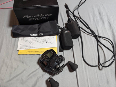 リール SHIMANO 22 Force Master 200DH 22 FORCE MASTER 3000 – Bass-Tokyo