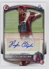 2025 Bowman Paper Prospect Retail Peyton Olejnik #BPA-PO Auto 0r4